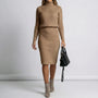 Langärmeliges Midi-Winterkleid - Viktoria