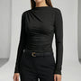 Langarmshirt Mit Raffdetail - Anastasia