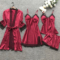 Luxuriöses Satin-Pyjama-Set - Luna