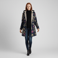 Lange Taillierte Kapuzenjacke - Philine