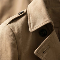 Langer Taillierter Trenchcoat - Alicia