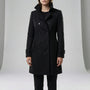 Langer Taillierter Trenchcoat - Alicia