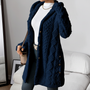 Lange Damen-Strickjacke - Maja