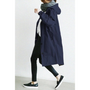 Langer Damen-Trenchcoat mit Kapuze - Isabelle