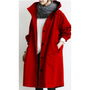 Langer Damen-Trenchcoat mit Kapuze - Isabelle