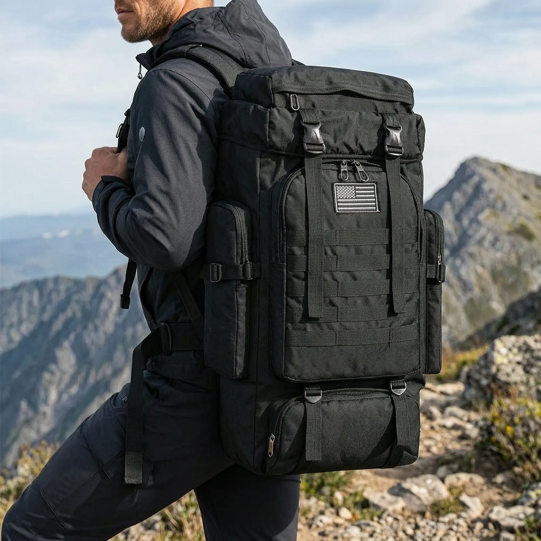 Large-Capacity Tactical Mountaineering Backpack -  Summitrek