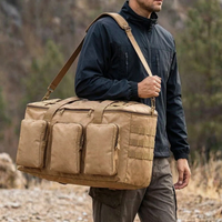 Large 55L tactical Duffel Backpack -  Trekvar