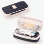 Large Capacity Double Layer Stationery Pouch - Deskari