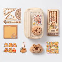 Large Capacity Multi-Compartment Stationery Pouch - Pouchio