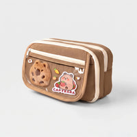 Large Capacity Multi-Compartment Stationery Pouch - Pouchio
