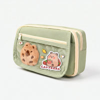 Large Capacity Multi-Compartment Stationery Pouch - Pouchio