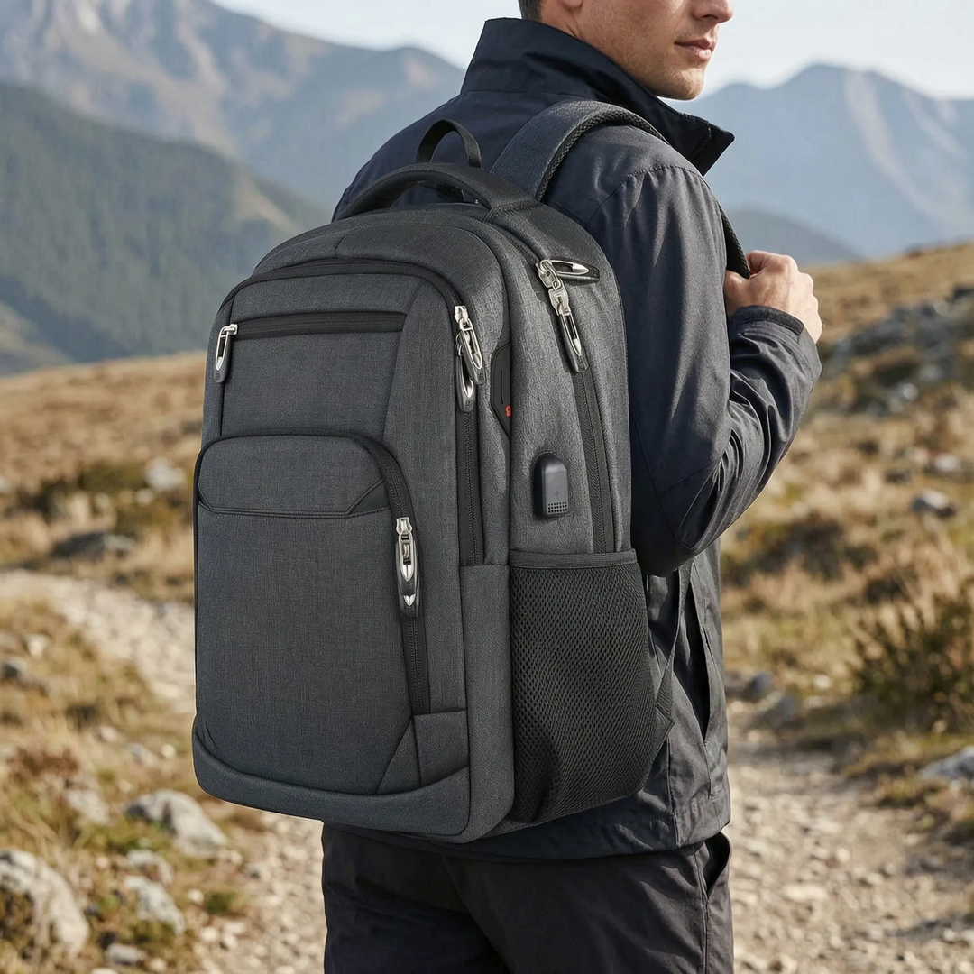 Large Capacity Multi-Compartment Travel Backpack -  Loadspan