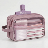 Large Capacity Multi-Layer Pencil Case - Deskova