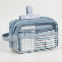 Large Capacity Multi-Layer Pencil Case - Deskova