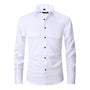 Knitterfreies elastisches Herrenhemd - Noah