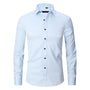 Knitterfreies elastisches Herrenhemd - Noah