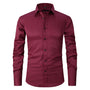 Knitterfreies elastisches Herrenhemd - Noah