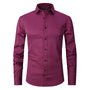 Knitterfreies elastisches Herrenhemd - Noah