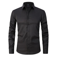 Knitterfreies elastisches Herrenhemd - Noah
