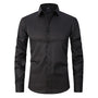 Knitterfreies elastisches Herrenhemd - Noah
