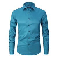 Knitterfreies elastisches Herrenhemd - Noah