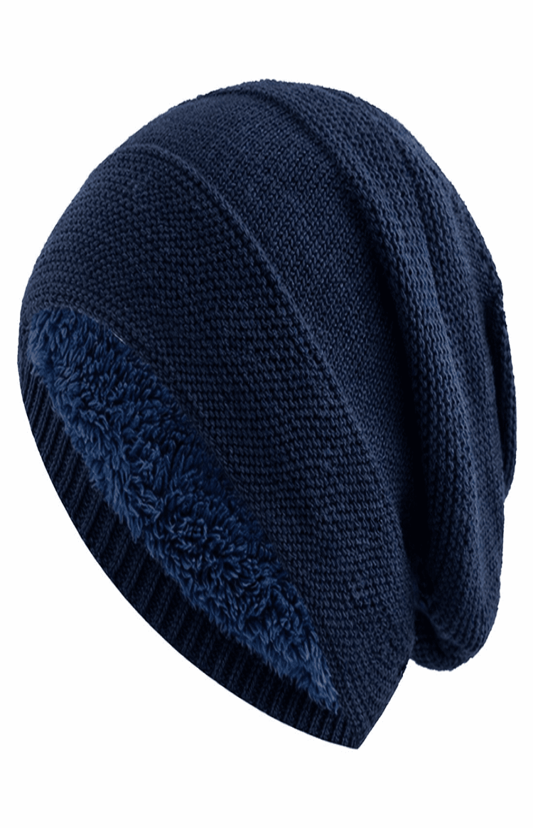 Lässige Slouchy-Strickmütze - Charlie