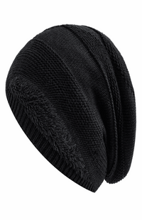Lässige Slouchy-Strickmütze - Charlie