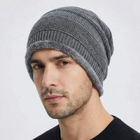 Lässige Slouchy-Strickmütze - Charlie