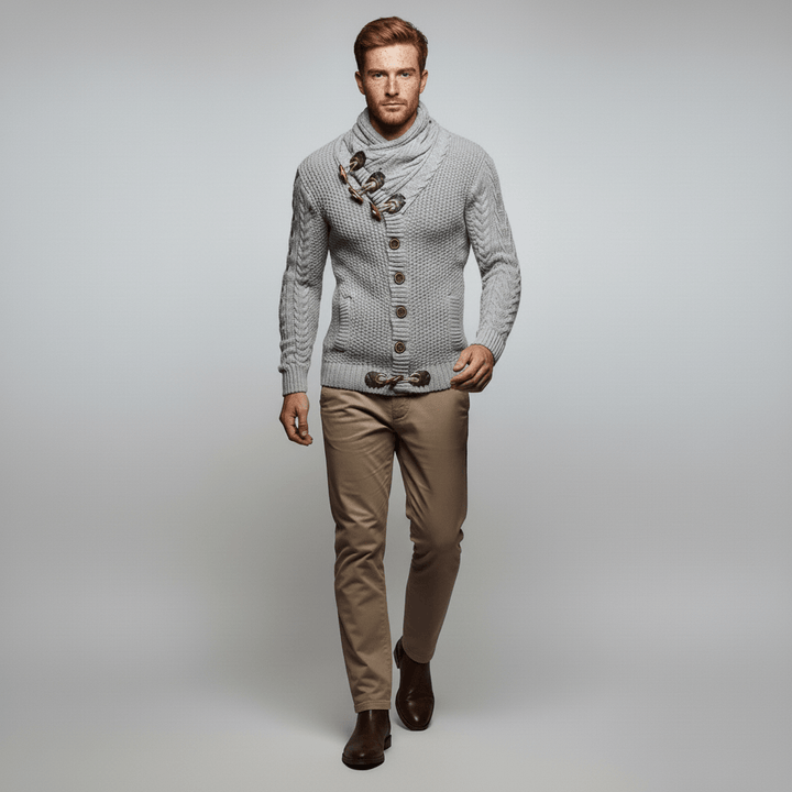 Lässiger Grobstrick-Cardigan - Ferdinand