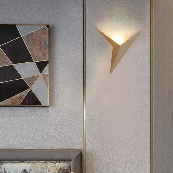 Moderne Dreieckige Wandleuchte - TrigoLux