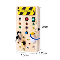 Montessori LED Busy Board - Learn Through Play 5