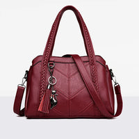 Leather Handbag | Women's Spacious & Organized Tote 4