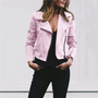 Damen Wildleder Bikerjacke – Noelia