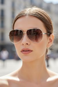 Leichte Aviator-Sonnenbrille - Marleen