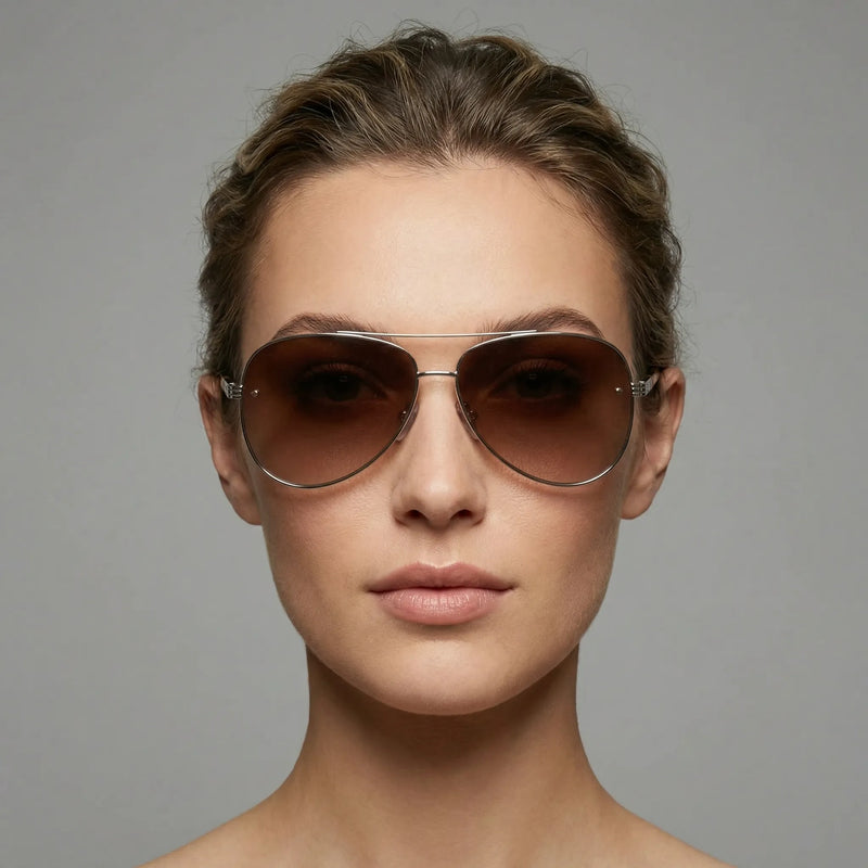 Leichte Aviator-Sonnenbrille - Marleen