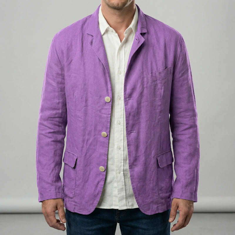 Leichte Jacke Mit Knopfleiste - Henrick