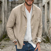 Leichte Jacke Mit Knopfleiste - Henrick