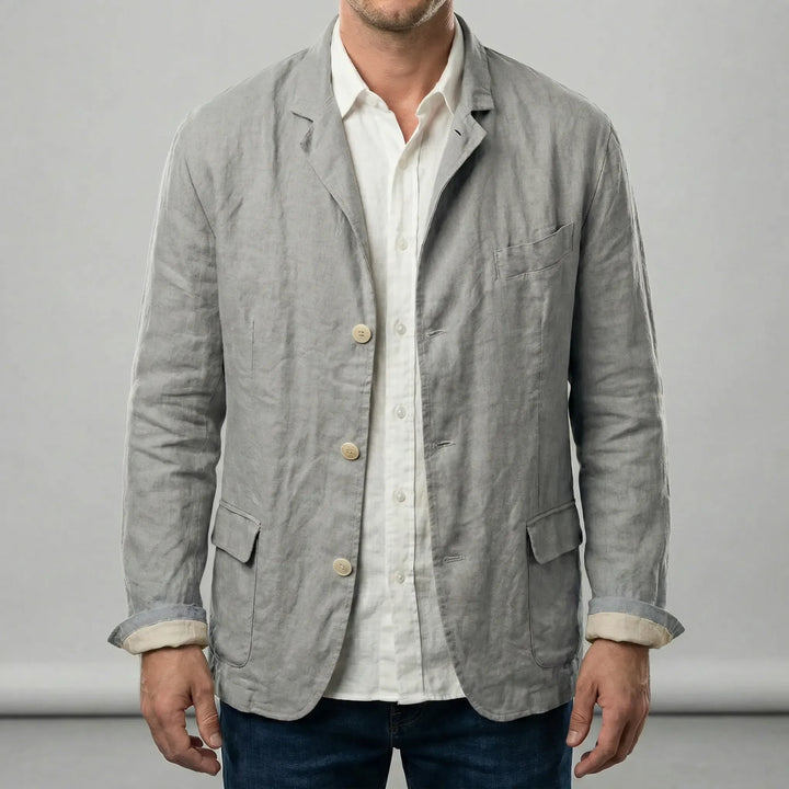 Leichte Jacke Mit Knopfleiste - Henrick