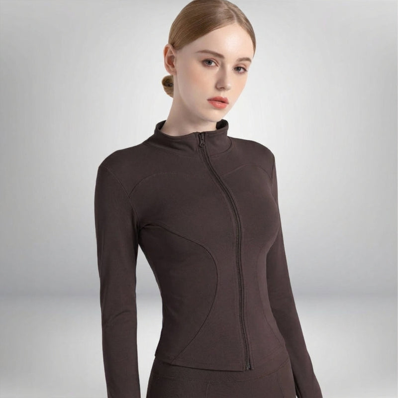 Leichte Atmungsaktive Trainingsjacke - Ella