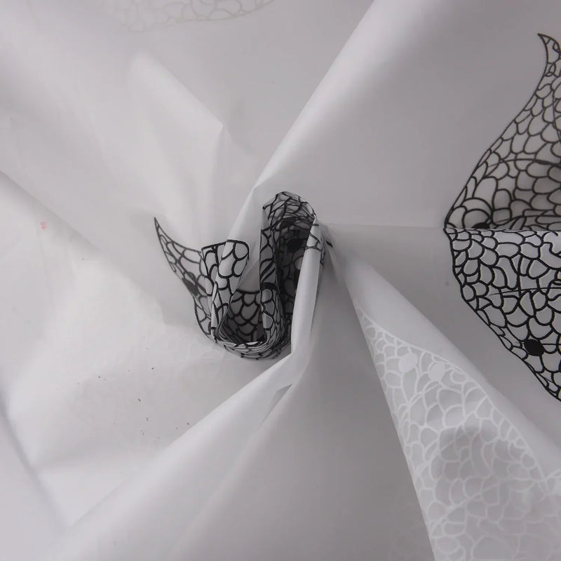 Leichter Badvorhang Mit Haken - AquaLeaf