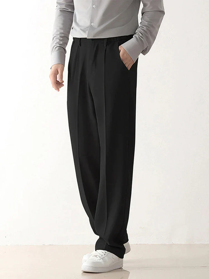 Stilvolle drapierte Herrenhose - Finn