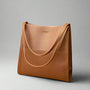 Trendige Leder-Schultertasche - Mila