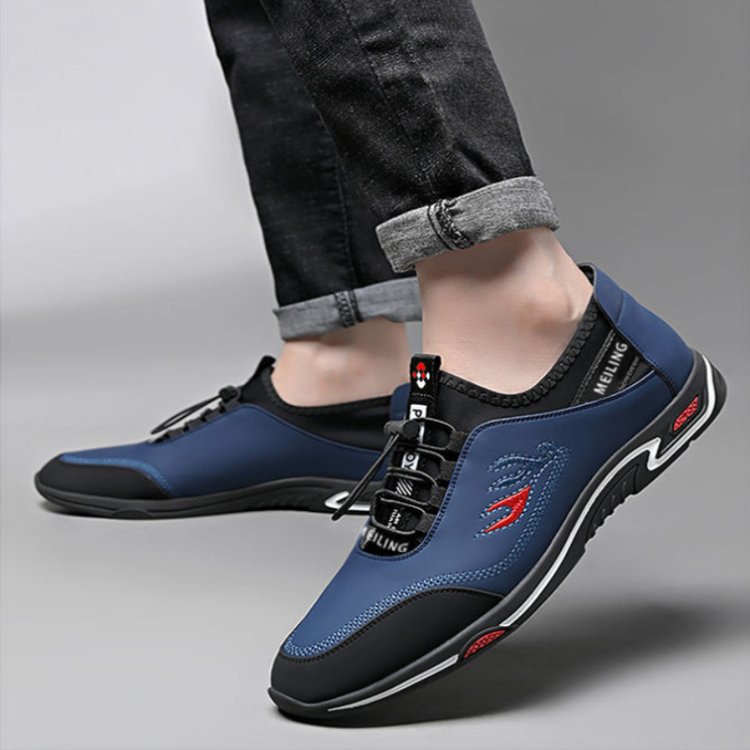 Sporty Men's Sneakers - StrideLux