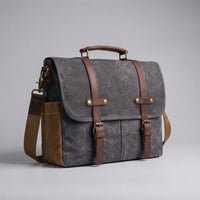 Leren Schouder Messenger Tas - MetroSatchel