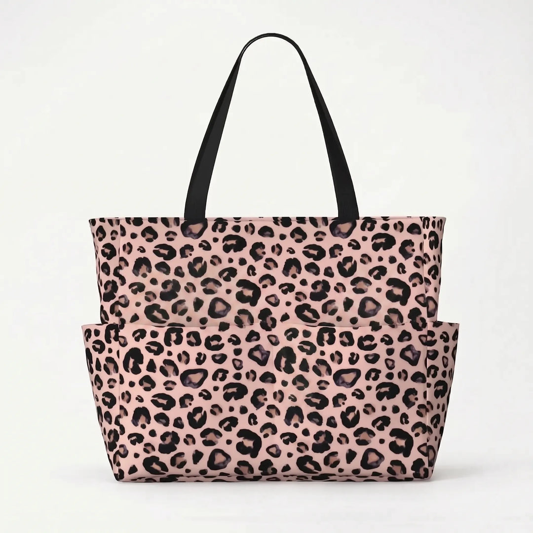 Leuke Strandtas Met Luipaardprint - Prowella