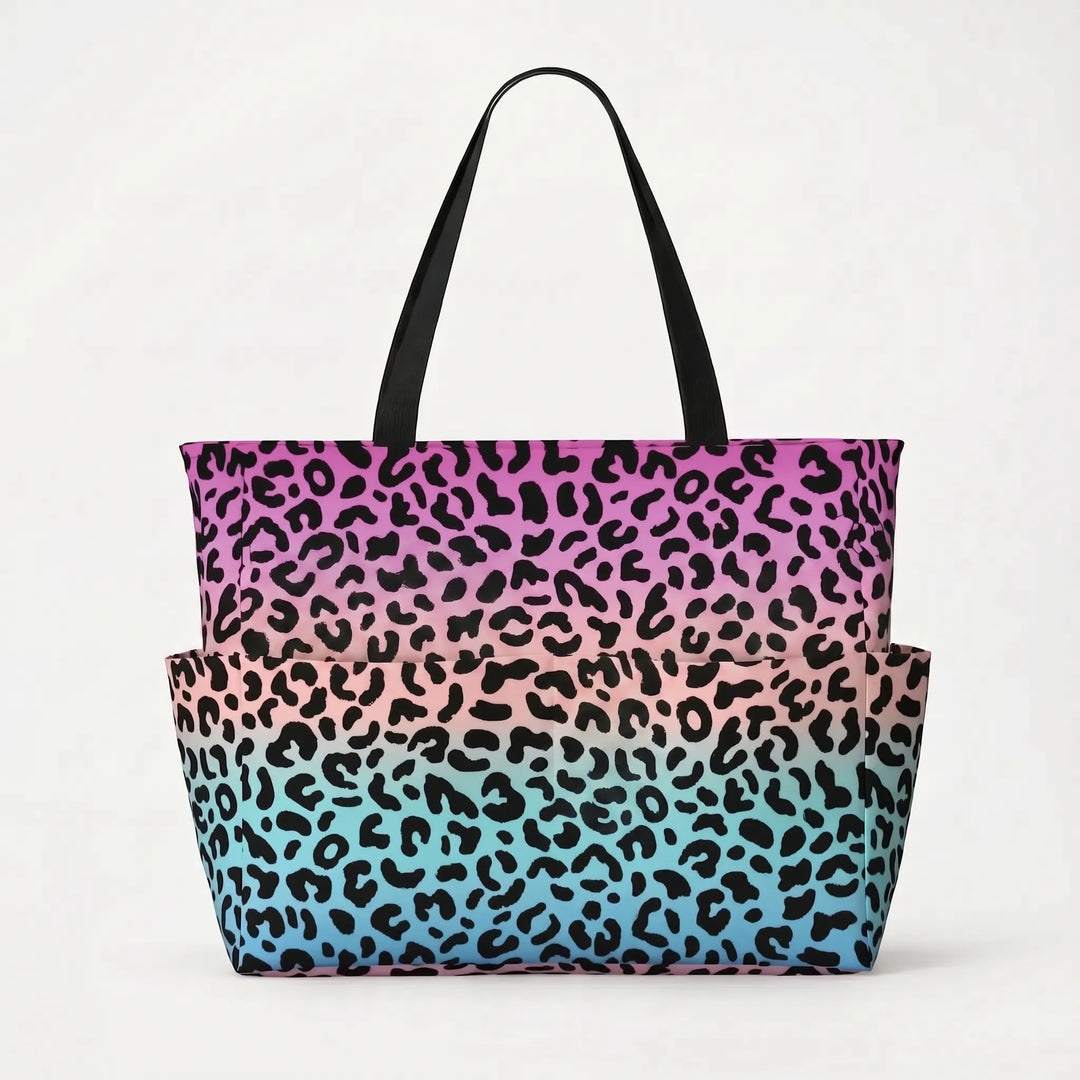 Leuke Strandtas Met Luipaardprint - Prowella