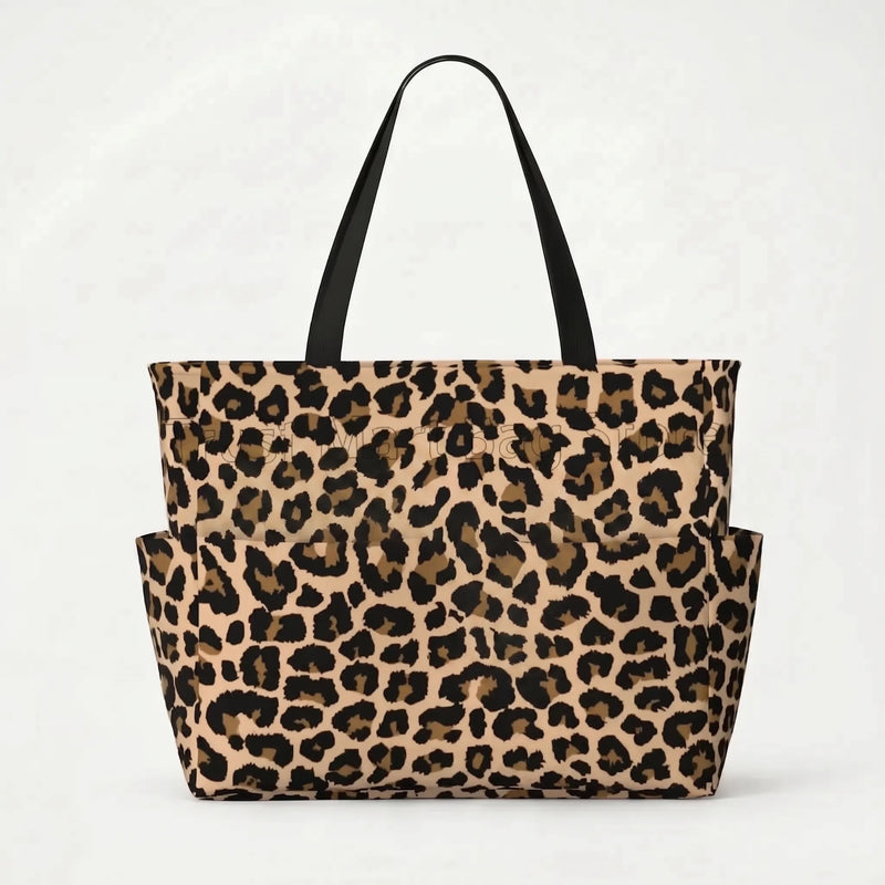 Leuke Strandtas Met Luipaardprint - Prowella