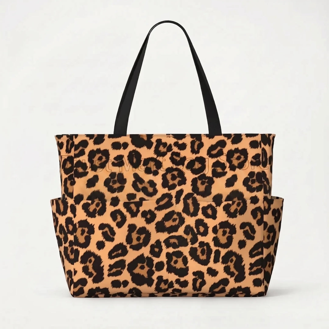 Leuke Strandtas Met Luipaardprint - Prowella