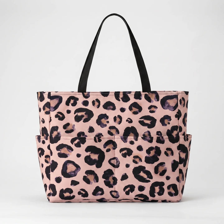 Leuke Strandtas Met Luipaardprint - Prowella