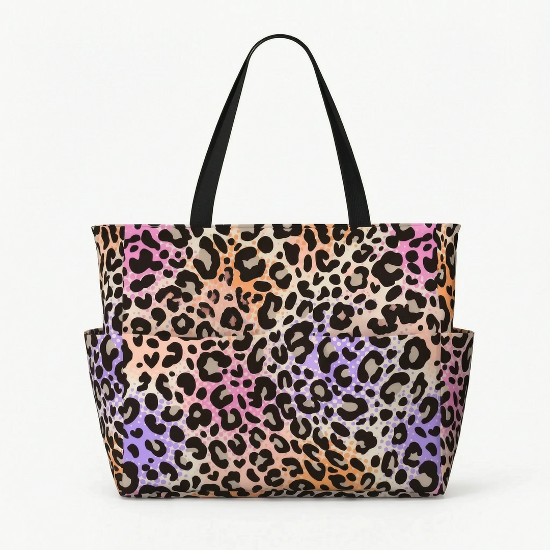 Leuke Strandtas Met Luipaardprint - Prowella